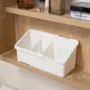 Armario Espejo Retráctil Caja de Almacenamiento, Caja de Almacenamiento de Ángulo Recto, Organizador de Compartimentos de Escritorio Estilo Japonés
