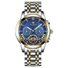 Reloj Fenzun para Hombre Reloj Automático para Hombre Volante Reloj No Mecánico Resistente al Agua Estudiante Moderno Reloj Transfronterizo para Hombre