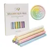 Caixa com 10 Bastões de Cera para Selagem, Cores Mistas e Cores Únicas, para Selar Envelopes, Bastões de Cera Perolados, Cera para Selar com Carimbo, Atacado do Fabricante