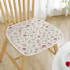 Cojín de asiento adecuado para todas las estaciones, transpirable para sentarse a largo plazo en la oficina, cojín de verano delgado para sillas de comedor, almohadilla para el trasero de taburete de estudiante