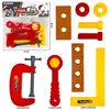 Juego de Herramientas de Reparación de Simulación para Juego Infantil con Destornillador, Llave Inglesa, Sierra, Casco de Seguridad, Hacha, Cuchillo de Utilidad Juguetes