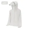 Ropa de Protección Solar para Mujer UPF50+ Protección UV Transpirable Sensación de Hielo Ropa de Protección Solar para Hombre Ropa de Protección Solar de Seda de Hielo para Mujer Verano