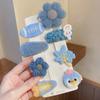 Accesorios para el cabello para niños, horquillas de café con leche, otoño e invierno, nuevo estilo, horquillas de felpa sin pelo para niñas, lindas horquillas laterales con clip para bebés.