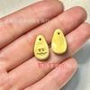 Bolso de Cuerno de Cocodrilo Turquesa Magnesita Porcelana Alta Corpse Tuolin Labubu Dios Amarillo de la Riqueza Accesorios Hecho a Mano DIY Wen Jugar