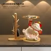 Gato Almacenamiento de Llaves Decoración de Entrada Adornos Puerta Principal de Casa Mueble para Zapatos Sala de Estar Regalo de Inauguración