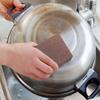 Esponja abrasiva de diamante borrador mágico cocina olla y lavado de platos limpieza descontaminación lavado olla fondo sarro negro eliminación de óxido cepillo para ollas artefacto