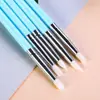 Herramientas para arte de uñas pluma espiral doble cabeza para arte de uñas acero inoxidable puntero para puntos pluma para flores de puntos pluma para delinear puntos de cuentas set de 5 piezas al por mayor