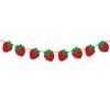 Nueva Decoración de Fiesta de Cumpleaños Temática de Fresas Decoración de Bandera de Cumpleaños con Tema de Frutas Arreglo