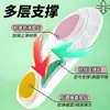 Plantillas, Almohadillas de Arco de Ballena, Plantillas Deportivas, Absorbentes de Sudor, Anti-Olor, Amortiguadoras, Transpirables, Soporte de Arco de Alta Elasticidad para Pies Planos, Corrección
