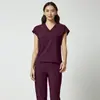 Conjuntos de Uniformes de Enfermería de Manga Larga y Corta para Comercio Exterior Personalizados, Uniformes de Trabajo, Ropa Quirúrgica de Aislamiento para Enfermeras, Se Puede Personalizar con Logo