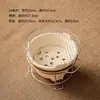 Estufa té cocina hogar interior casa de té china olla de cerámica tetera con asa lateral fuego de carbón Olla de red popular cocedor de té