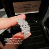 Áustria Vintage Crown Star Jewel Ring Vintage Banhado a Ouro 18K Gestle Pearl Zircon Ring