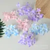 Cabezas de Flor de Lila Simuladas para Hacer Flores para Pasadores, Accesorios Fotográficos DIY, Accesorios Decorativos Hechos a Mano, Adornos de Flor de Cerezo