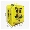Bolsa de Tote de Durian de Verano, Bolsa Térmica de Durian, Bolsa Térmica de Musang King, Aislamiento Refrigerado de Papel de Aluminio, Doble