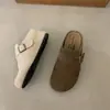 Zapatos de Plataforma con Altura Interior de 7CM Zapatos tipo Burken Ropa de Verano para Mujer Cuero Retro Feo Lindo Mocasines sin Cordones Medias Zapatillas