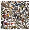 50 Novos Adesivos de Graffiti de Dinossauros Jurássicos para Capa de Celular, Copo d'Água, Garrafa Térmica, Mala de Rodinhas, Capacete de Skate