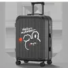 Mala de Viagem Multifuncional de Pronta Entrega do Fabricante, Mala de Rodinhas em Material Composto com Trava de Senha, Porta-Copos Anti-Queda, Mala de Mão com Carregamento