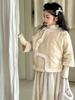 Nueva Chaqueta de Algodón Estilo Chino para Niñas 2026 Nuevo Modelo Abrigo Tradicional Estilo Chino para Niños Ropa de Invierno de Terciopelo Atuendo de Año Nuevo