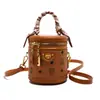 Bolso Cubo de Dropshipping Transfronterizo, Bolso de Mano de Lujo Cilíndrico para Mujer, Bolso de Hombro Cruzado Tote de Nueva Moda 2026