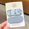 Pinza para el pelo de cuadros con forma de corazón para niñas, Pinza lateral para la frente, Organizador de pelo para la parte trasera de la cabeza, Pasador mágico, Accesorio para el pelo