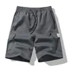 Pantalones cortos europeos de talla transfronteriza, pantalones cortos cargo casuales sueltos de verano para hombre, pantalones cortos de marca modernos y de moda