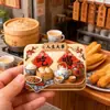 Eventos Importantes de la Vida: Come y Bebe - Pegatinas Magnéticas Planas de Acrílico para Refrigerador, Decoración del Hogar Estilo Chino Personalizable, Regalos