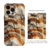 Padrão de Textura de Pedra Adequado para Película de Case Apple 17/18Pro com Furos Finos e Cobertura Total Capa Criativa Transfronteiriça para Celular Iphone16