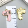 Equipo Médico Gorro de Enfermera Termómetro Jeringa Gota de Aceite Aleación Accesorios para Joyería DIY Collar con Llave Pulsera Colgante