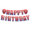 Suministros para Fiesta de Cumpleaños con Tema de Araña Azul Vajilla Desechable Platos de Papel Vasos de Papel Servilletas de Papel Reunión de Fiesta