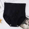 Ropa Interior Cruzada Sin Costuras de Cintura Alta tipo Panal para Mujer Tallas Grandes Posparto Moldeador Corporal Abdominal Túnica Cintura Cadera Elevador Conductor de Humedad Antibacteriano Algodón Puro