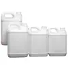 Cubo de plástico de 1/2/2.5/3/4/5/6L maceta cuadrada plana cubo químico de HDPE cubo cuadrado de plástico transparente