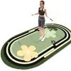 Esterilla de yoga esterilla para saltar la cuerda alfombra insonorizada con absorción de impactos silenciosa alfombra interior gruesa antideslizante para el hogar alfombra larga sin cable para principiantes