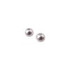 Manta Rosa Rosa Púrpura Perla Imitación Vidrio Agujero Recto DIY Cuentas para Joyería Cuerda de Cuentas Imitación Shijia Brillante de Alta Calidad