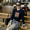 Blusa de Algodón Acanalado Guangzhou Shisanxing 220g para Mujer, Corte Ajustado, Manga Larga, Segunda Colección de Verano, Exclusivamente para Suministro a Tiendas Físicas