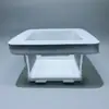 Caja de Aislamiento Flotante de Acrílico con Red de Acero Inoxidable para Acuario, Caja de Cría Multifuncional para Pez Barba, Cíclidos de Tres Lagos y Peces Exóticos