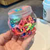 Gomas Elásticas para el Cabello Infantiles, Bandas para el Cabello de Bebé, Alta Elasticidad, No Dañan el Cabello, Gomas Pequeñas para Niños Pequeños y Niñas, Gomas con Nudo de Bambú