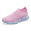 Zapatos de talla grande, transpirables, de tacón plano, informales, de punto, 36-41