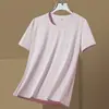 Camiseta Masculina de Manga Curta Pica-Pau Verão Seda de Gelo de Verão Nova para Exterior Gola Redonda Esportiva Casal Solta Casual