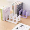 Estante Fijo para Guardar Tareas del Hogar Estante de Almacenamiento de Libros para Escritorio Estante de Almacenamiento Vertical Creativo Multifuncional para Lectura