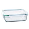 Horno de Microondas Calentado Vidrio de Borosilicato Alto Compartimento para Conservar Fresco con Tapa Lonchera de Gran Capacidad para Trabajadores de Oficina