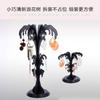 Pendientes de Árbol de Spray de Plástico Tachuelas Estante Moda Estilo Coreano Exhibidor de Comercio Exterior Mostrador de Tienda de Joyería Exhibidor de Mesa