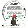 Enfeites de Acrílico Transfronteiriços, Artesanato Personalizado, Decoração de Mesa, Dia das Mães, Dia dos Pais, Halloween, Presentes de Natal