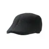 Gorra de hombre de otoño e invierno transfronteriza, estilo callejero británico casual simple, gorra de pico cálida a prueba de viento retro para hombre