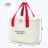 Bolsa Térmica Quadrada Personalizada Lancheira Bolsa Venda Quente Transfronteiriça Para Trabalhadores de Escritório com Arroz Bolsa de Almoço Portátil Isolamento de Folha de Alumínio Espessada