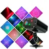 Luz de festa laser de furo duplo, luz atmosférica, luz estroboscópica KTV controlada por som, luz LED de palco para dança de bar, luz de discoteca laser