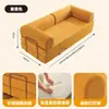 Sofá de Tecido, Sofá para Casa, Sofá de Sala de Estar, Sofá Compacto para Apartamento Pequeno, Sofá de Casal para Apartamento Alugado, Sofá-Cama Dobrável