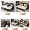 Cama Luohan, Madeira Maciça, Sofá-Cama Estilo Chinês Novo, Conjunto de Mesa de Chá e Cadeiras de Uso Duplo, Cama Deslizante, Sala de Estar de Apartamento Pequeno, Cama Estilo Zen