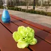 DIY de Casamento cabeça de rosa dália simulação hortênsia flor de seda caminho flor de liderança parede de flores fileira arco de flores decoração com planta Leide