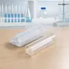 Suministro directo de fábrica de refinamiento tubo de ensayo de vidrio tubo de ensayo pequeño de fondo plano 8*35 fondo plano boca plana se puede equipar con tapón multi-Especificación