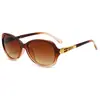 Populares Gafas de Sol para Mujer con Montura Grande Estilo Ojo de Gato de Amazon, Gafas Redondas Retro para Rostro Redondo, Fabricante de Gafas Ultraligeras Anti-UV